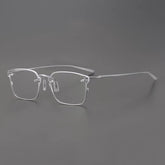 Titan Business Titanium Glasses Frame Rectangle Frames Southood Silver
